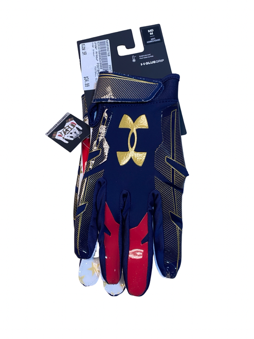 Vist Large View of Product Image Which is Used Under Armour FOOTBALL GLOVES FB Gloves None Senior
