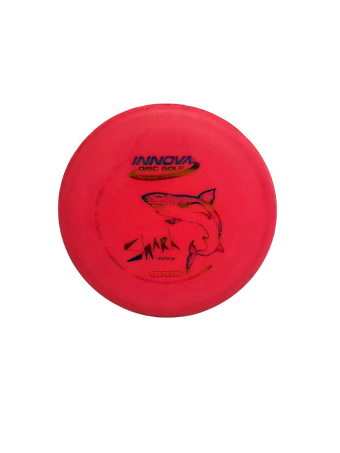 Vist Large View of Product Image Which is Used Innova DX Shark 150g Disc Golf Mid Range