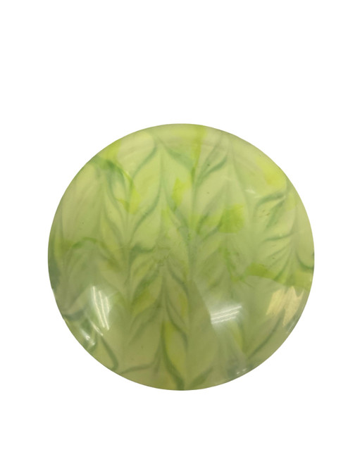 Vist Large View of Product Image Which is Used Discraft ESP SWIRL SCORCH TOUR SERIES Disc Golf Driver Green 173g