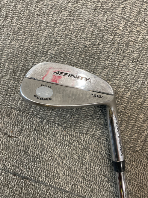 Vist Large View of Product Image Which is Used Affinity PRO SERIES Golf Wedge Mens RH 56 Degree