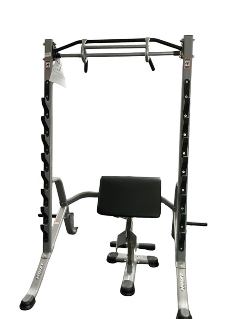 Vist Large View of Product Image Which is Used Hoist SQUAT RACK HF-5970 Home Gym No Plates