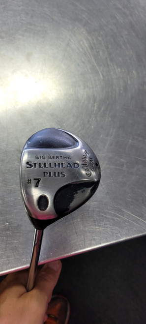 Vist Large View of Product Image Which is Used Callaway BB STEELHEAD PLUS Mens Fairway Wood LH 7 Wood