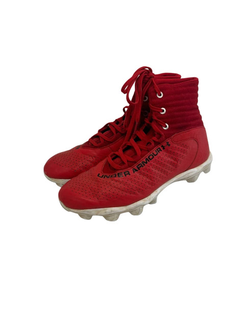 Vist Large View of Product Image Which is Used Under Armour Highlight Franchise Mens 9 Adult FB Cleats