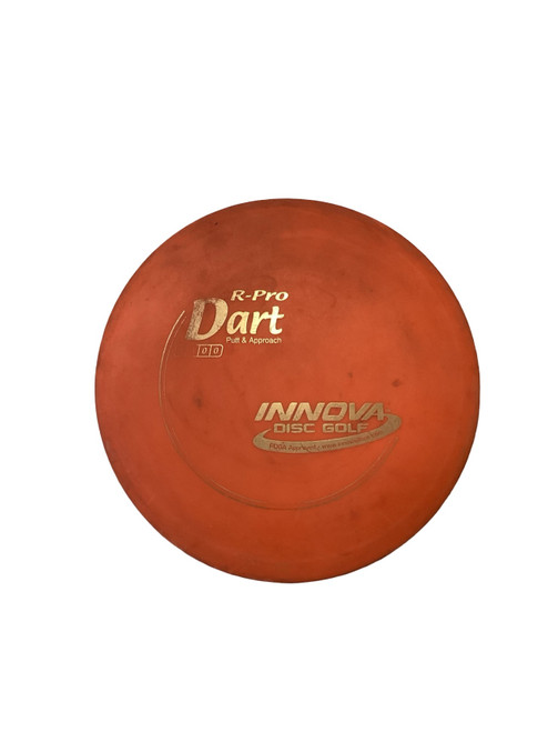 Vist Large View of Product Image Which is Used Innova R PRO DART Disc Golf Putter Orange