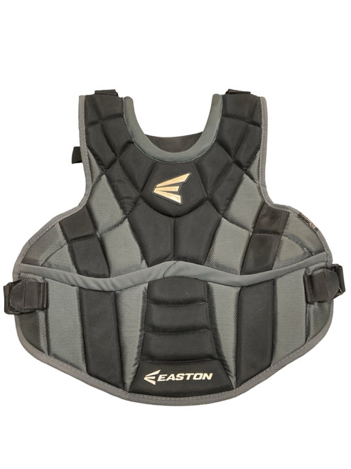 Vist Large View of Product Image Which is Used Easton ADULT CHEST PROTECTOR Catchers Chest Protector Black Adult