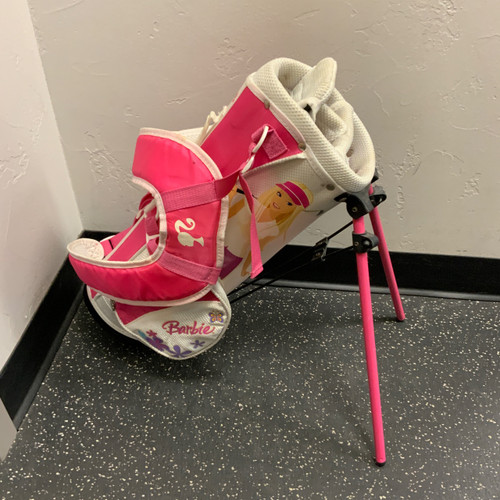 Vist Large View of Product Image Which is Used BARBIE GOLF BAG Jr Stand Bag Pink