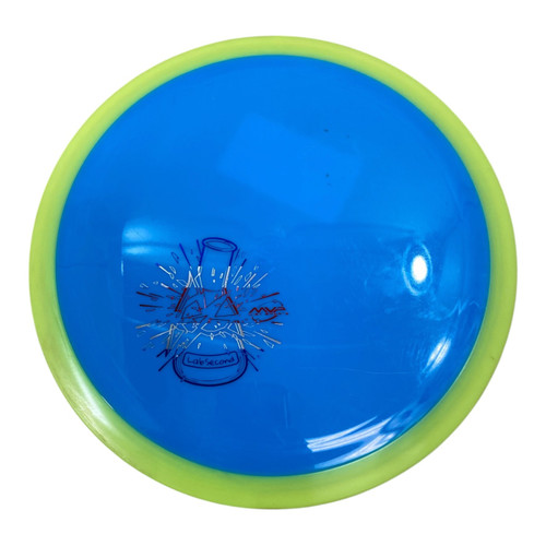 Vist Large View of Product Image Which is Used MVP LAB SECOND MAYHEM Disc Golf Mid Range Royal Blue