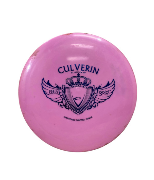 Vist Large View of Product Image Which is Used Latitude 64 CULVERIN Disc Golf Driver Pink