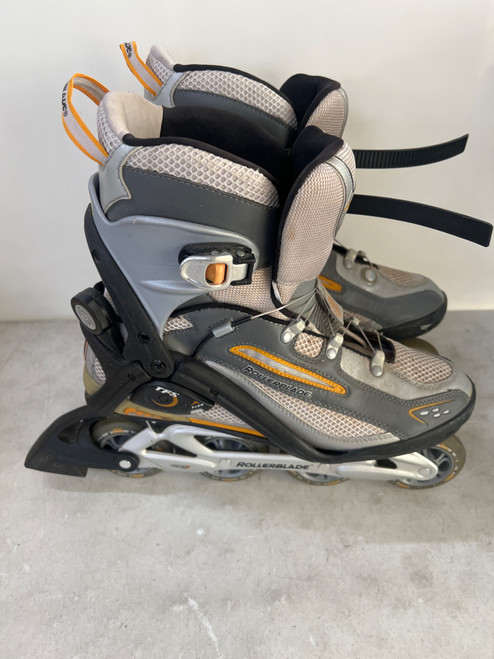 Vist Large View of Product Image Which is Used Rollerblade Senior Rec Fitness Skates Grey Senior 11