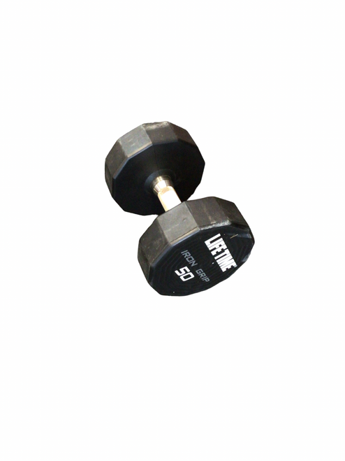 Vist Large View of Product Image Which is Used Hex Dumbbell (Each) 50 lb