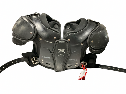 Vist Large View of Product Image Which is Used Xenith FLYTE 2 TD SHOULDER PADS FB Shoulder Pads Black XS
