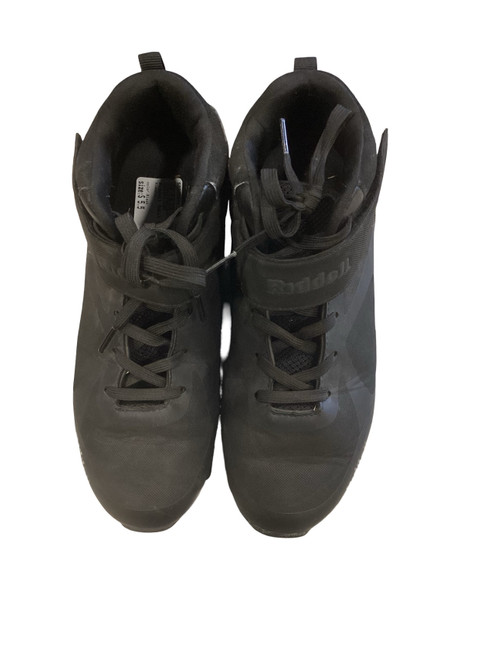 Vist Large View of Product Image Which is Used Riddell Adult FB Cleats Black Senior 5.5
