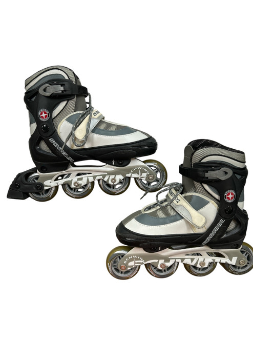 Vist Large View of Product Image Which is Used Schwinn ADJUSTABLE 6-7.5 Senior Rec Fitness Skates None Adjustable