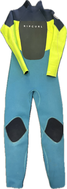 Vist Large View of Product Image Which is Used Rip Curl Junior Full Suit Teal JR 10