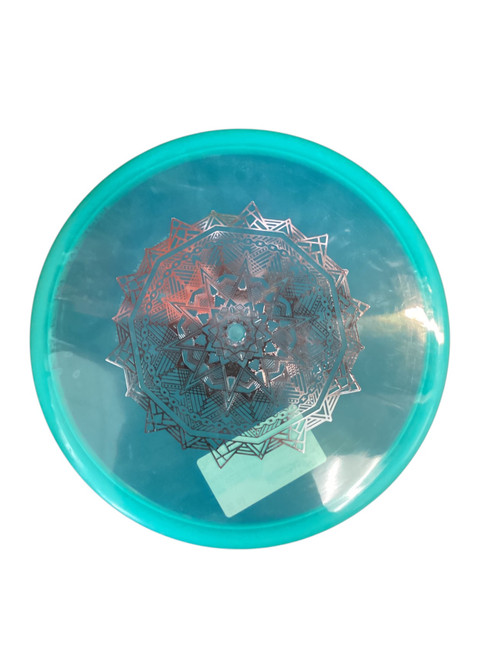 Vist Large View of Product Image Which is Used Westside HARP Disc Golf Putter Teal 173g
