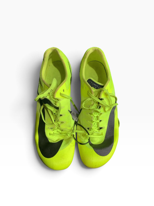 Vist Large View of Product Image Which is Used Nike Track & Field Cleats Adult Yellow Senior 11.5