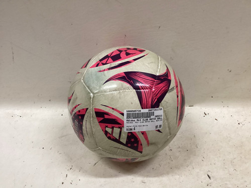 Vist Large View of Product Image Which is Used Adidas MLS CLUB MATCH BALL REPLICA All Size Soccer Ball Pink And White 4