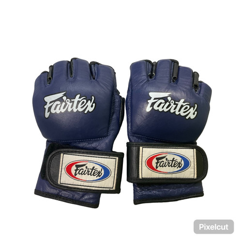 Vist Large View of Product Image Which is Used Martial Arts Gloves Navy Blue MD