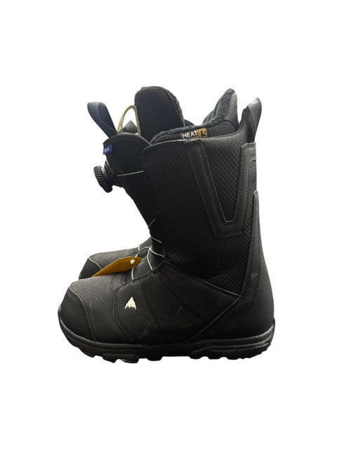 Vist Large View of Product Image Which is Used Burton MOTO BOA Mens Snowboard Boots Black Senior 8