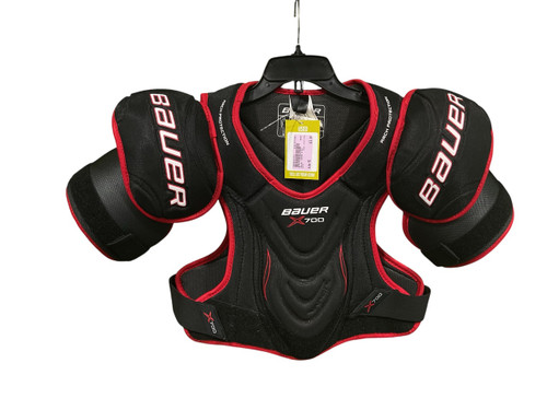 Vist Large View of Product Image Which is Used Bauer VAPOR X700 Senior Shoulder Pads MD