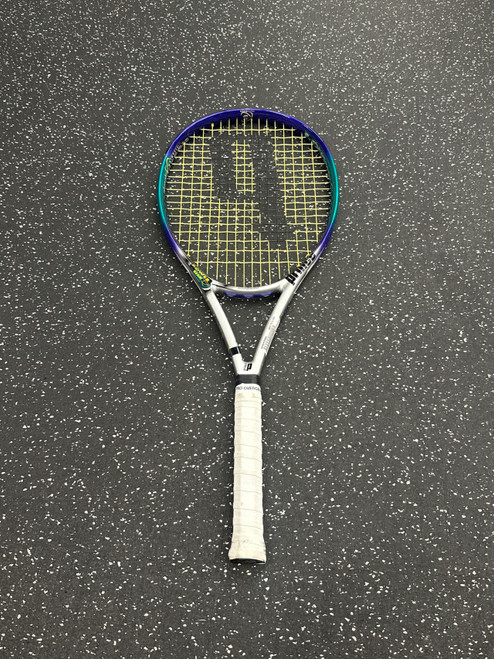Vist Large View of Product Image Which is Used Prince SYNERGY LITE Adult Tennis Racquet Grey 4 3/8"