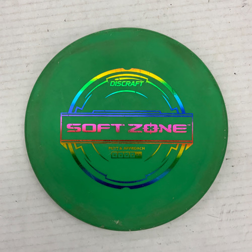 Vist Large View of Product Image Which is Used Discraft SOFT ZONE Disc Golf Putter Green 160g