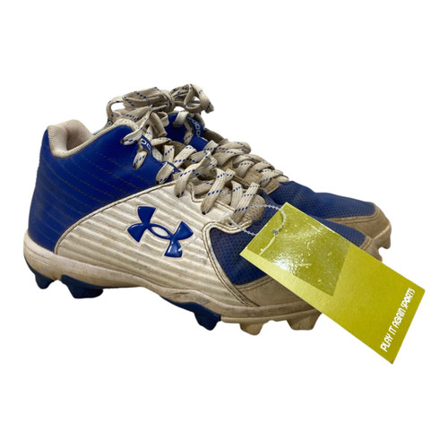 Vist Large View of Product Image Which is Used Under Armour UA LEADOFF BB CLEATS BB/SB Cleats Royal Blue Youth 06.0