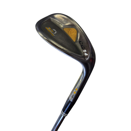 Vist Large View of Product Image Which is Used Cleveland CG14 ZIP GROOVES WEDGE Golf Wedge Mens RH 54 Degree