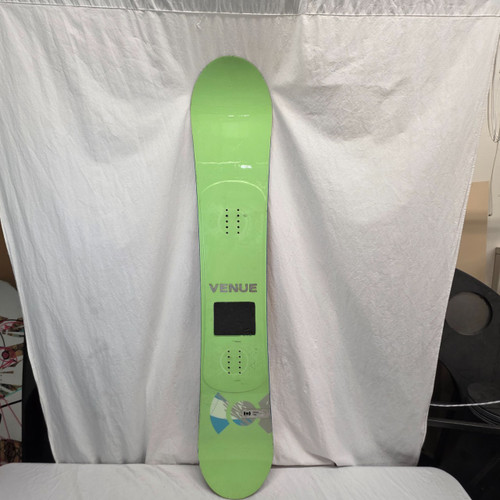 Vist Large View of Product Image Which is Used VENUE Mens Snowboard Only Neon Green 158 cm