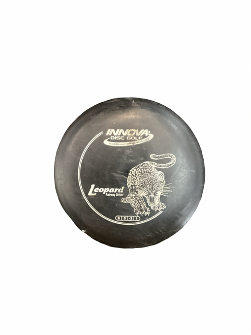 Vist Large View of Product Image Which is Used Innova LEOPARD Disc Golf Driver Black