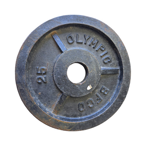 Vist Large View of Product Image Which is Used OLYMPIC PLATE 25LB Olympic Plate (Each) 25 lb