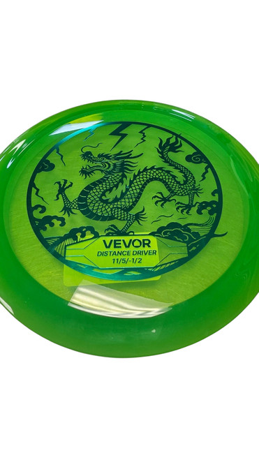 Vist Large View of Product Image Which is Used VIVOR DRAGON Disc Golf Driver Green