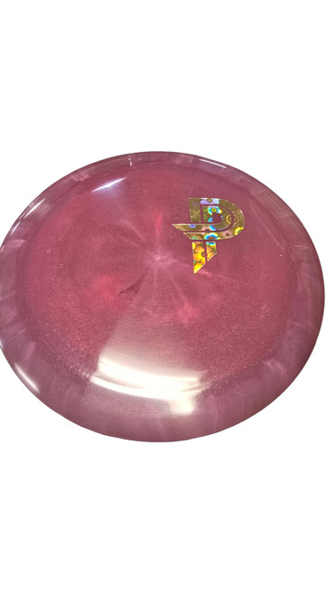 Vist Large View of Product Image Which is Used Discraft PIERCE Disc Golf Driver Purple
