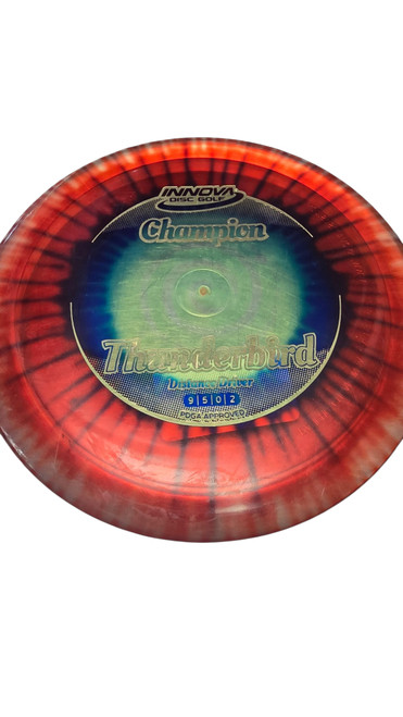 Vist Large View of Product Image Which is Used Innova CHAMPION THUNDERBIRD Disc Golf Driver Red
