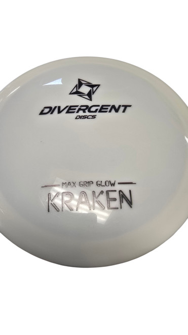 Vist Large View of Product Image Which is Used KRAKEN Disc Golf Driver White