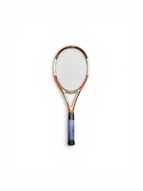 Vist Large View of Product Image Which is Used Wilson N CODE N TOUR Adult Tennis Racquet Orange 4 5/8"