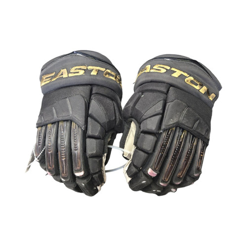 Vist Large View of Product Image Which is Used Easton MAKO M5 SR 14IN GLOVES Senior Gloves Black 14"