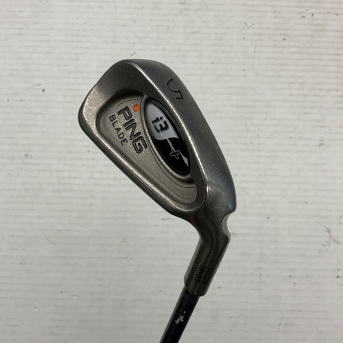 Vist Large View of Product Image Which is Used Ping I3+ BLADE ORANGE DOT Mens Individual Iron RH 5 Iron