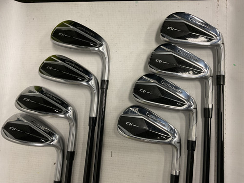Vist Large View of Product Image Which is Used Taylormade QI HL Mens Iron Set RH 5I-SW