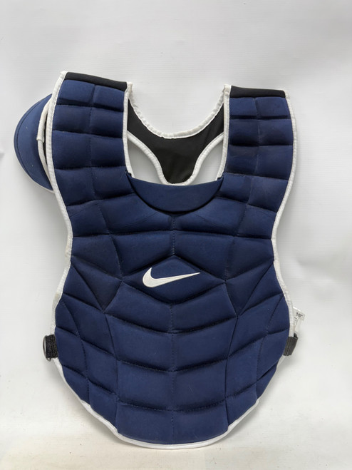 Vist Large View of Product Image Which is Used Nike VAPOR 16 Catchers Chest Protector Navy Blue Adult