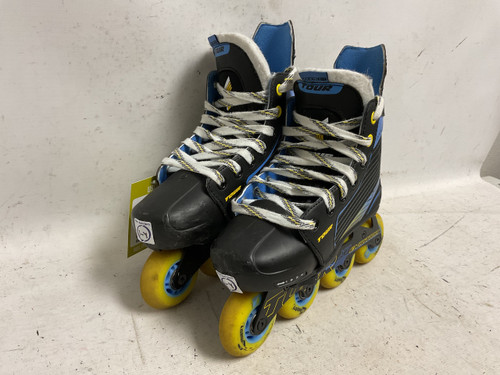Vist Large View of Product Image Which is Used Tour Skate CODE 9.ONE Roller Hockey Skates Black Adjustable