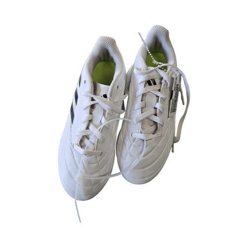 Vist Large View of Product Image Which is Used Adidas SOCCER CLEAT 13Y Soccer Cleats White Youth 13.0