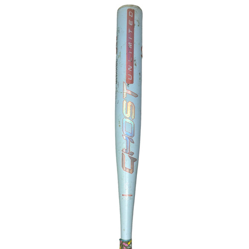 Vist Large View of Product Image Which is Used Easton GHOST UNLIMITED DB EXT BB/SB Fastpitch Bat 30"
