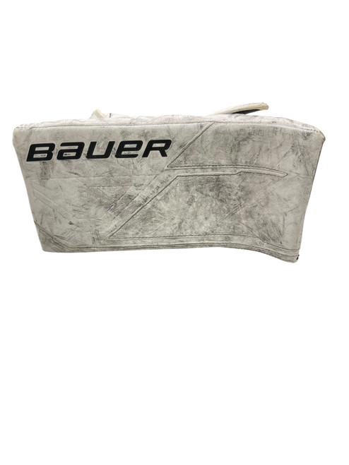 Vist Large View of Product Image Which is Used Bauer MS PRO Senior Goalie Blocker White