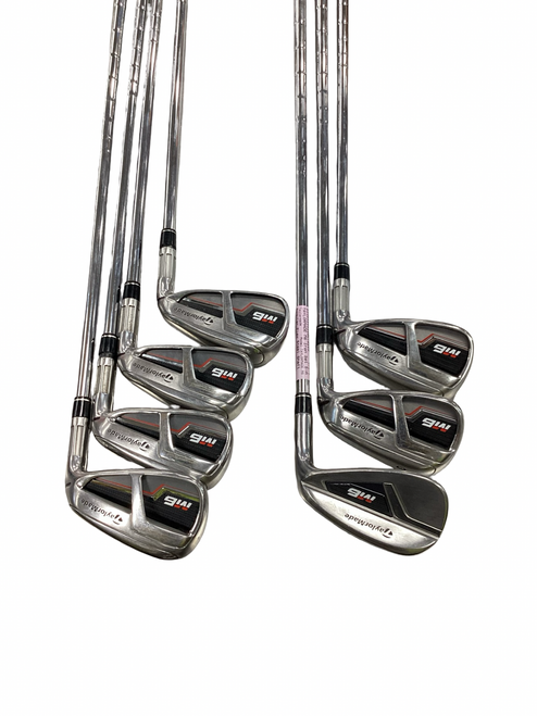 Vist Large View of Product Image Which is Used Taylormade TAYLORMADE M6 Mens Package Set RH Black 7 Piece