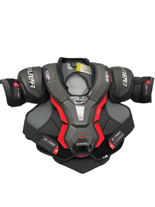 Vist Large View of Product Image Which is Used Bauer VAPOR 3X PRO Senior Shoulder Pads LG