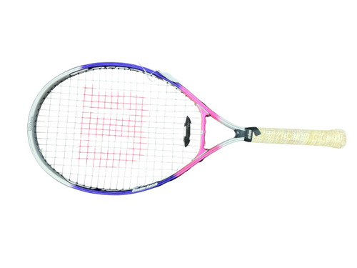 Vist Large View of Product Image Which is Used Prince MARIA 23 Girls Tennis Racquet Pink 23"