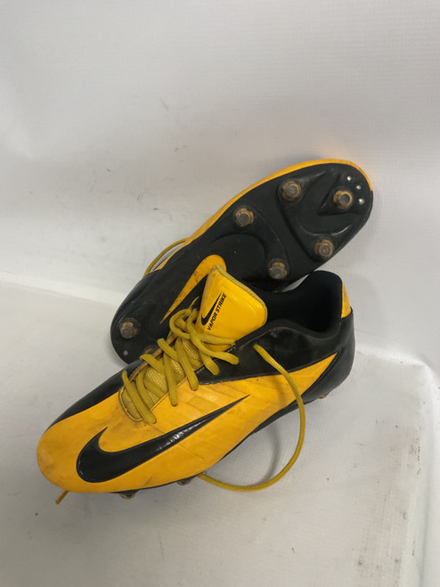 Vist Large View of Product Image Which is Used Nike VAPOR STRIKE LAX Cleats Mens Gold Senior 9.5