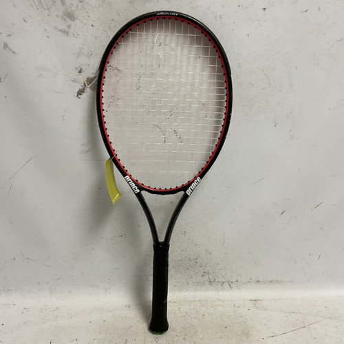 Vist Large View of Product Image Which is Used Prince WARRIOR 107T Adult Tennis Racquet Black 4 3/8"