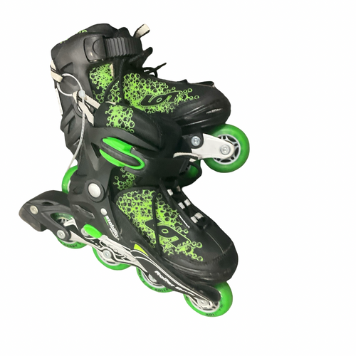 Vist Large View of Product Image Which is Used RollerDerby ROLLERBLADES Junior Roller Quad Skates Black Junior 01